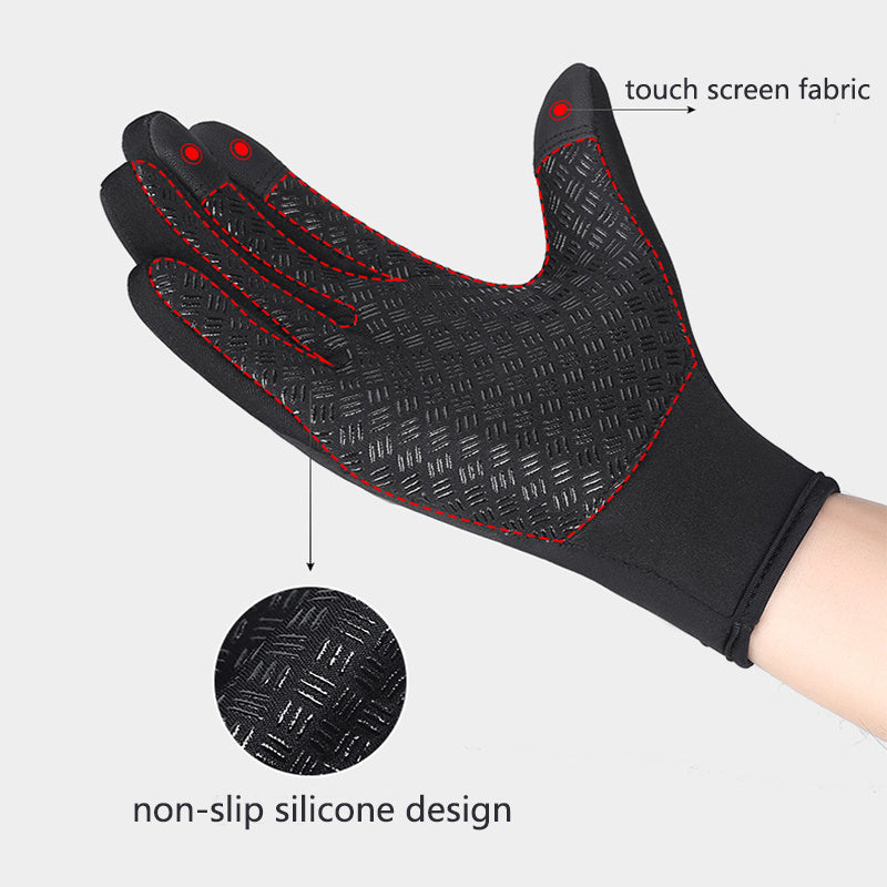 Winter Touch Screen Sliding Waterproof Gloves