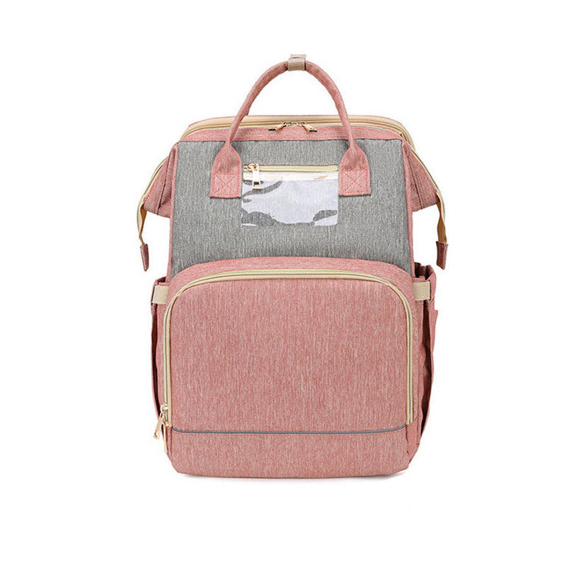 USB Charging Mommy Multi-function Foldable Backpack