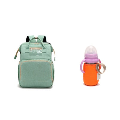 USB Charging Mommy Multi-function Foldable Backpack