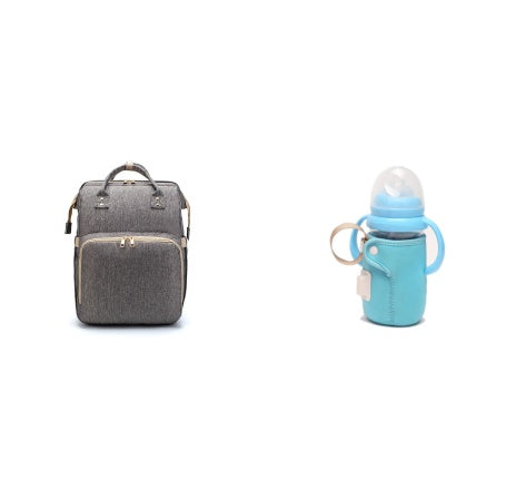 USB Charging Mommy Multi-function Foldable Backpack