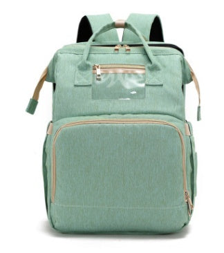 USB Charging Mommy Multi-function Foldable Backpack