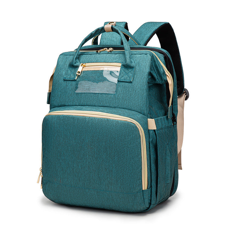 USB Charging Mommy Multi-function Foldable Backpack