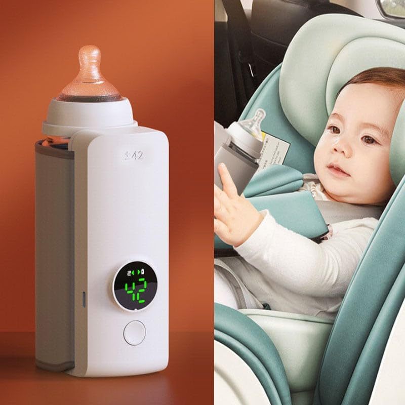 Portable USB Wireless Rechargeable Baby Bottle Warmer