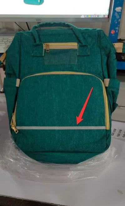 USB Charging Mommy Multi-function Foldable Backpack