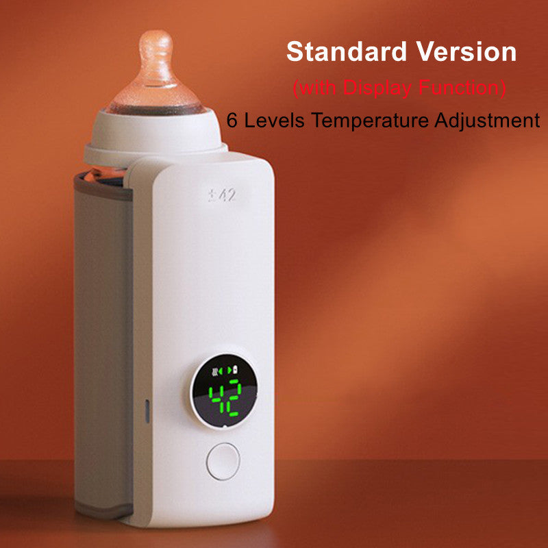 Portable USB Wireless Rechargeable Baby Bottle Warmer