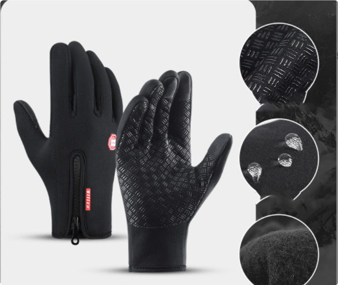 Winter Touch Screen Sliding Waterproof Gloves
