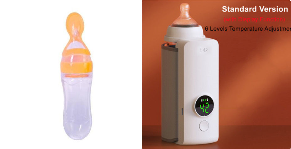 Portable USB Wireless Rechargeable Baby Bottle Warmer