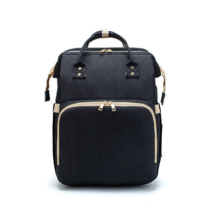 USB Charging Mommy Multi-function Foldable Backpack