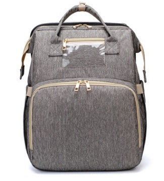 USB Charging Mommy Multi-function Foldable Backpack