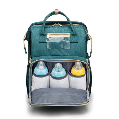 USB Charging Mommy Multi-function Foldable Backpack