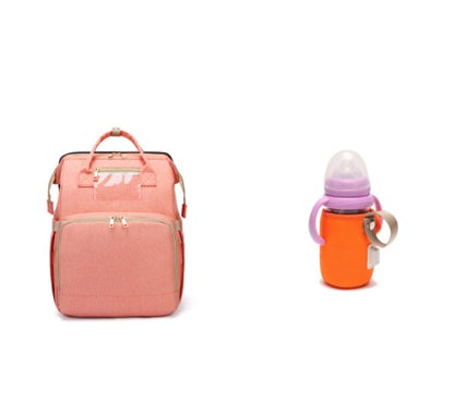 USB Charging Mommy Multi-function Foldable Backpack