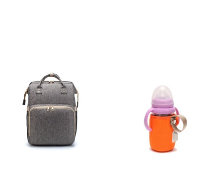 USB Charging Mommy Multi-function Foldable Backpack