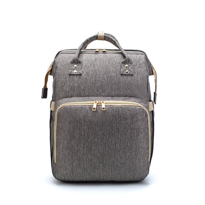 USB Charging Mommy Multi-function Foldable Backpack