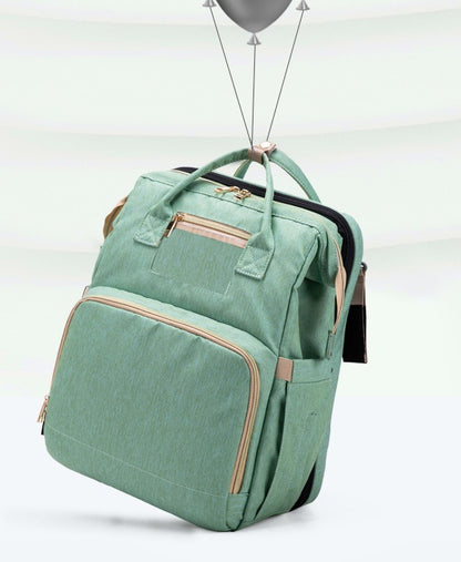 USB Charging Mommy Multi-function Foldable Backpack