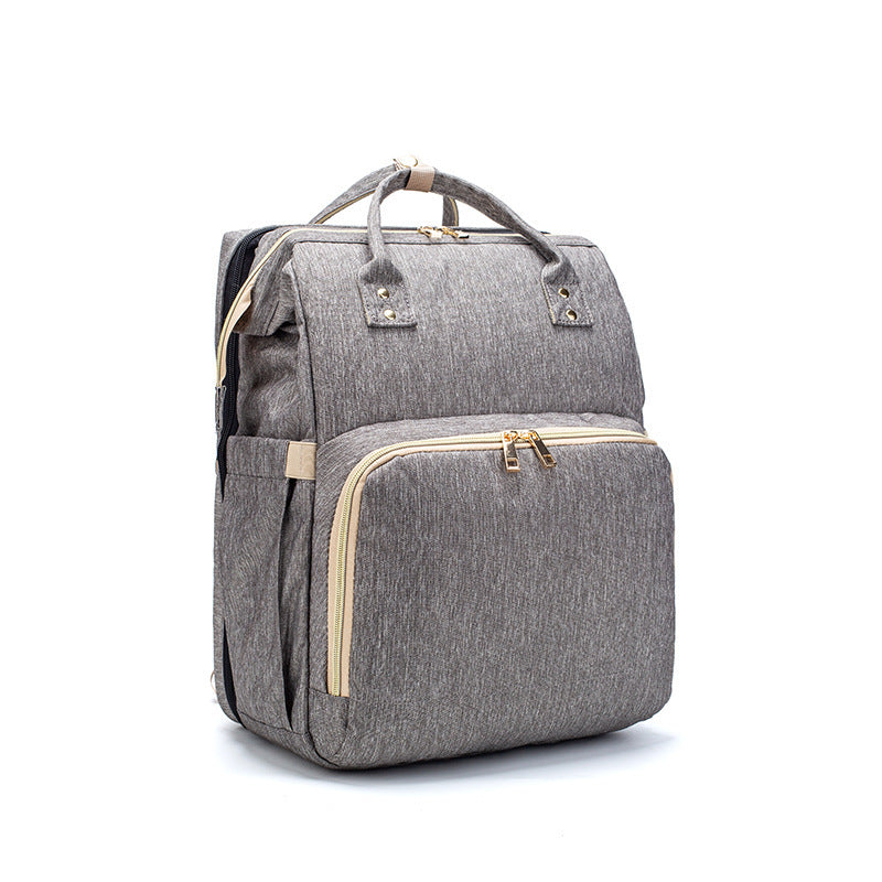 USB Charging Mommy Multi-function Foldable Backpack