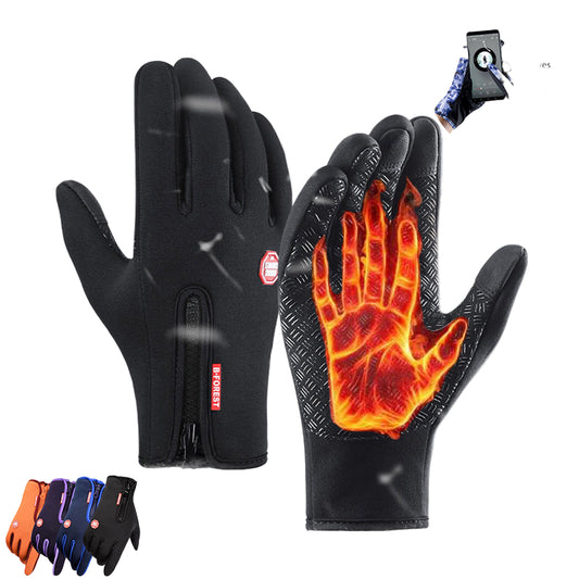 Winter Touch Screen Sliding Waterproof Gloves